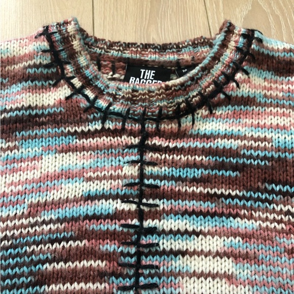 The Ragged Priest UO Spacewave Cropped Sweater Size M - Picture 5 of 10